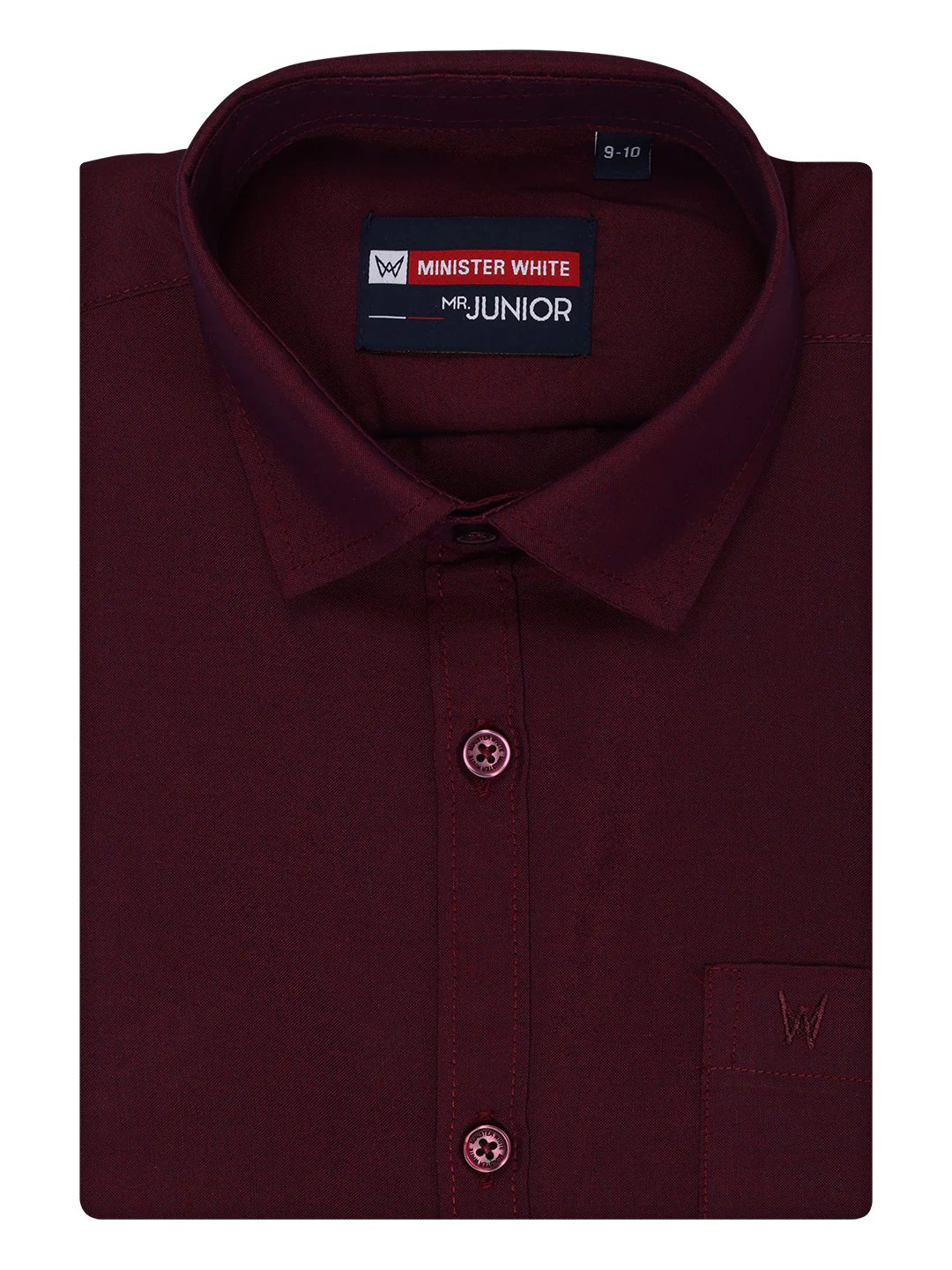 Kids Cotton Maroon Shirt with Tissue Matching Border Dhoti Combo Skillful Boy - Image 6