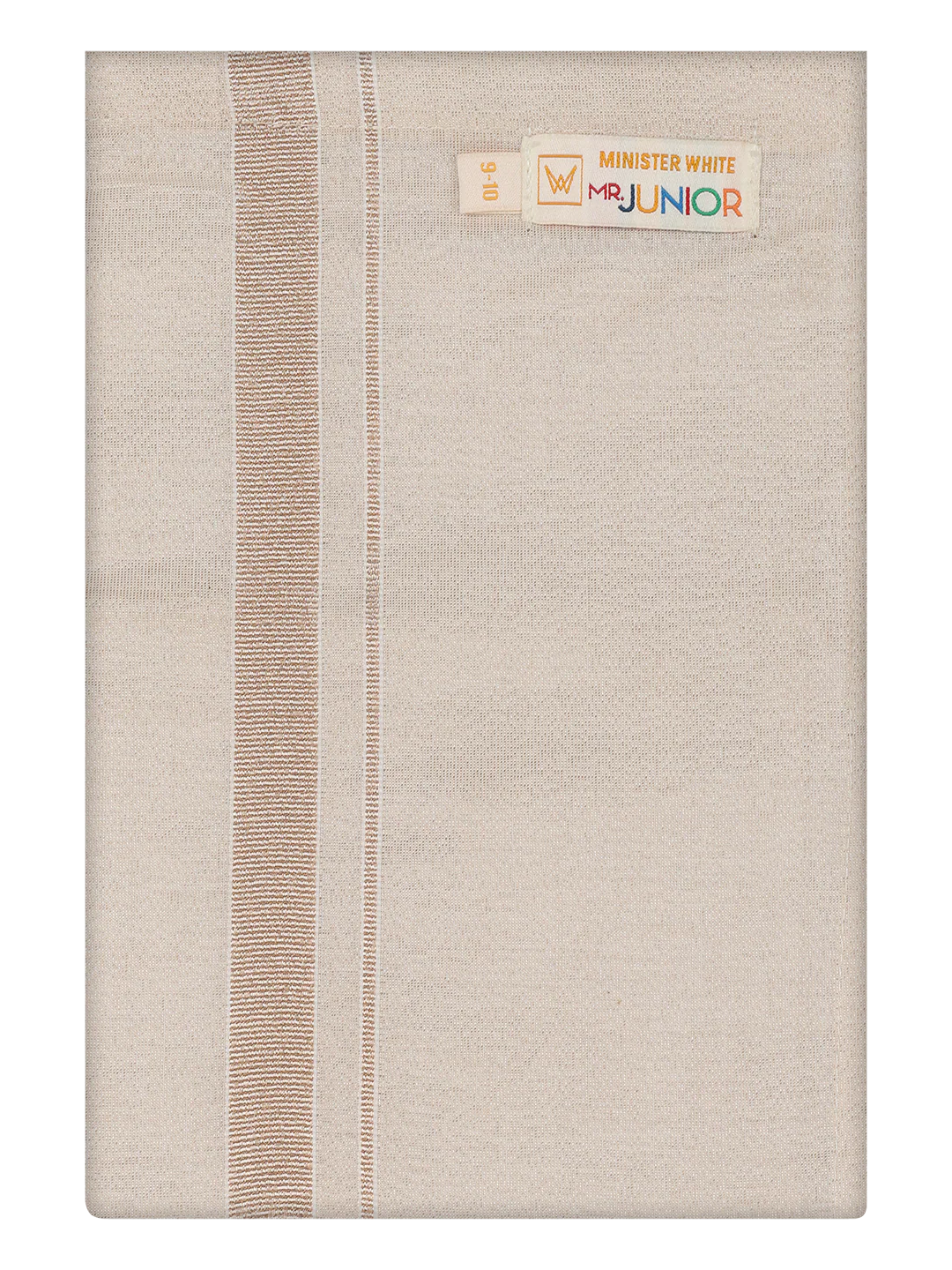 Boys Tissue Light Copper Colour Shirt with Dhoti Combo Ambitious Boy - Image 7