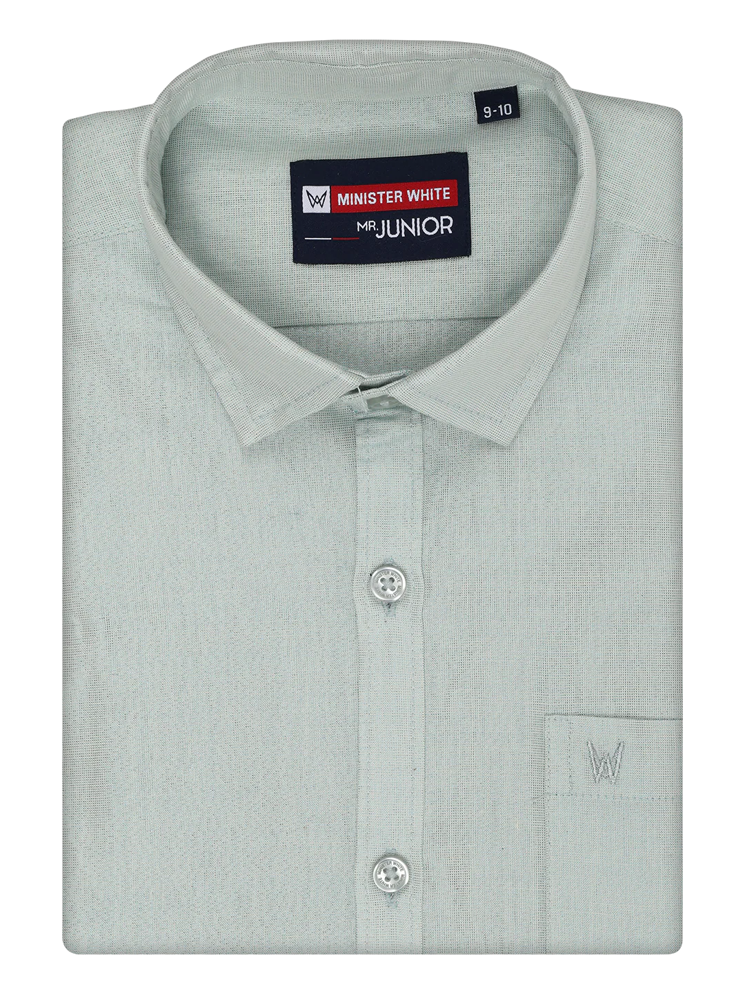 Boys Tissue Mint Blue Colour Shirt with Dhoti Combo Ambitious Boy - Image 6
