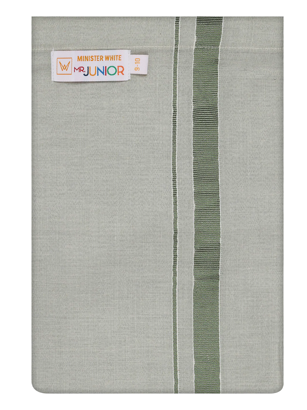 Boys Tissue Olive Green Colour Shirt with Dhoti Combo Ambitious Boy - Image 7