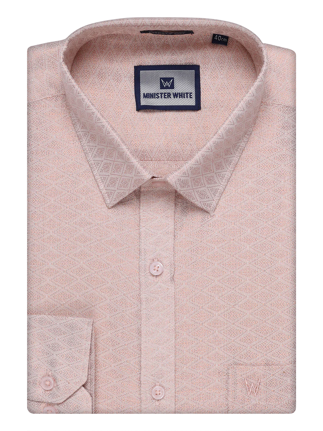 Men's Copper Tissue Jacquard Shirt with Matching Dhoti Combo Zeus - Image 8