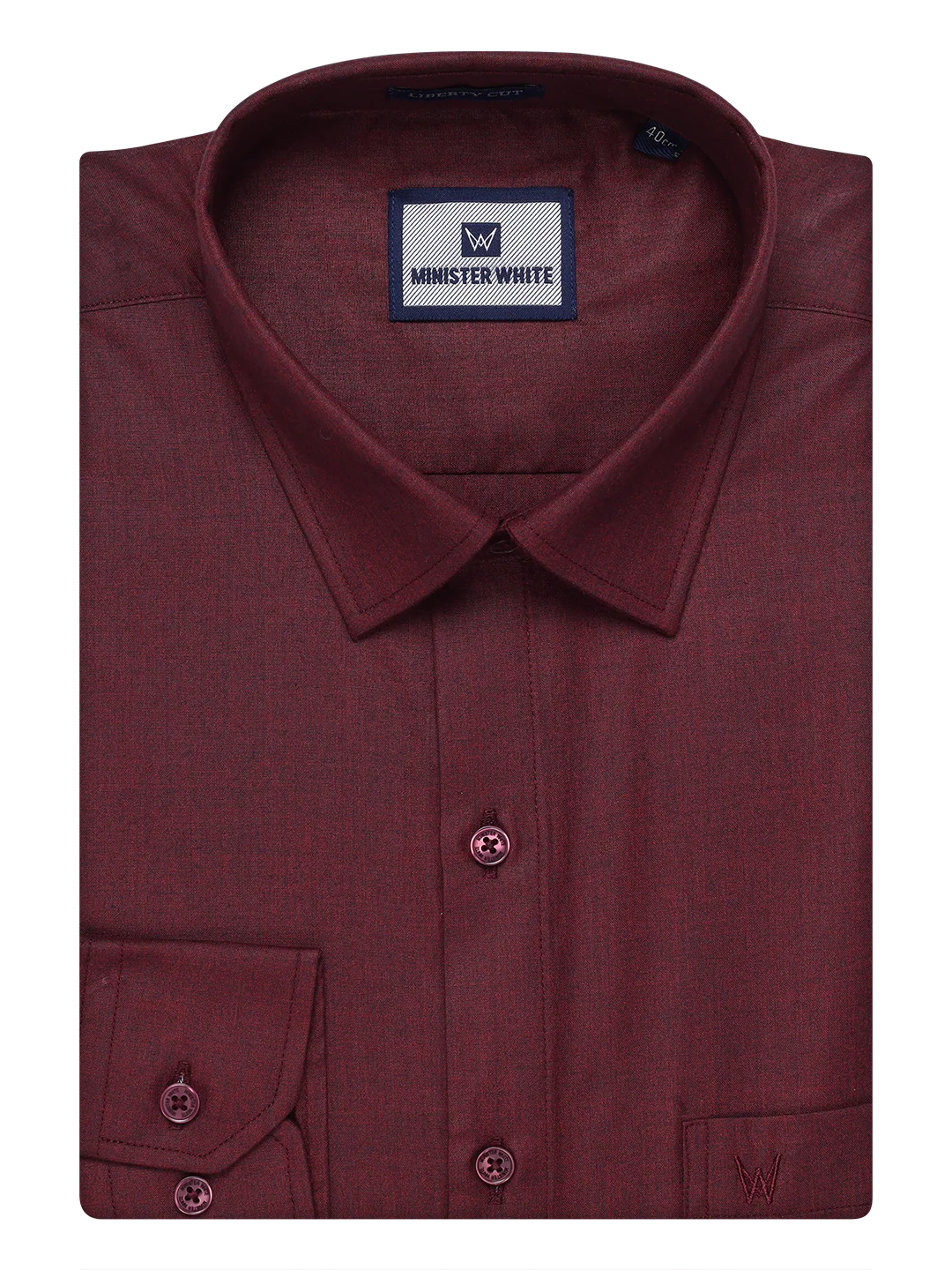 Men's Maroon Shirt with Matching Border Flexi Dhoti Combo Casper Flexi - Image 8