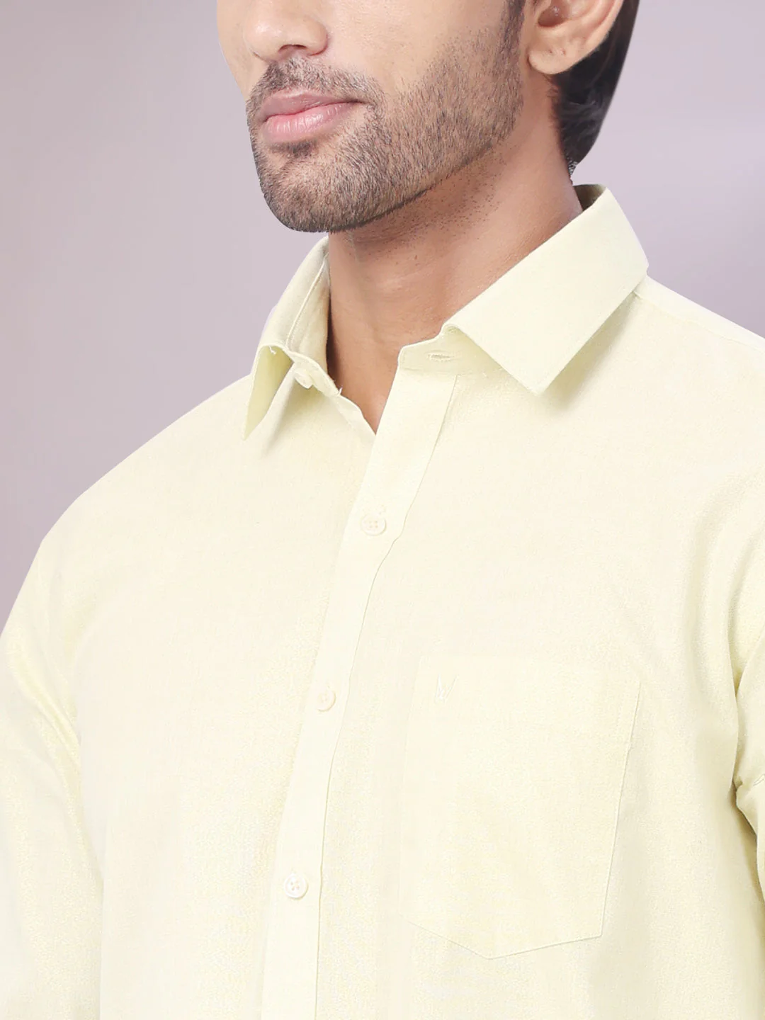 Men's Tissue Brass Color Flexi Dhoti Shirt Wedding Combo Maverick Flexi - Image 7
