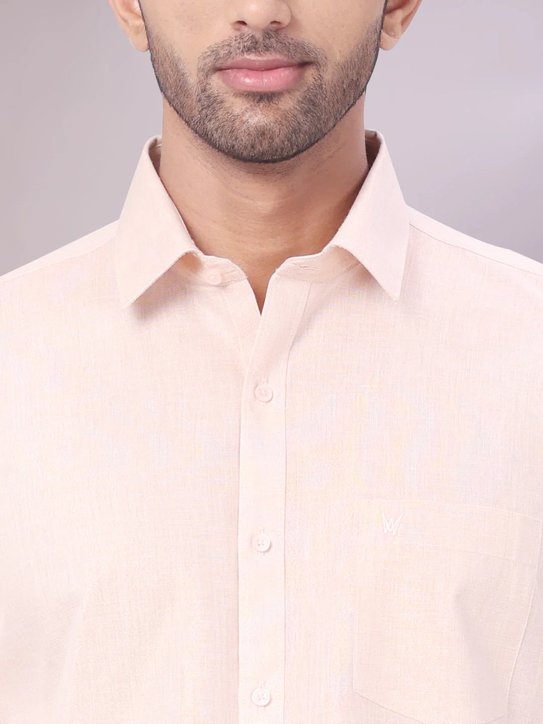 Men's Tissue Copper Color Flexi Dhoti Shirt Wedding Combo Maverick Flexi - Image 6