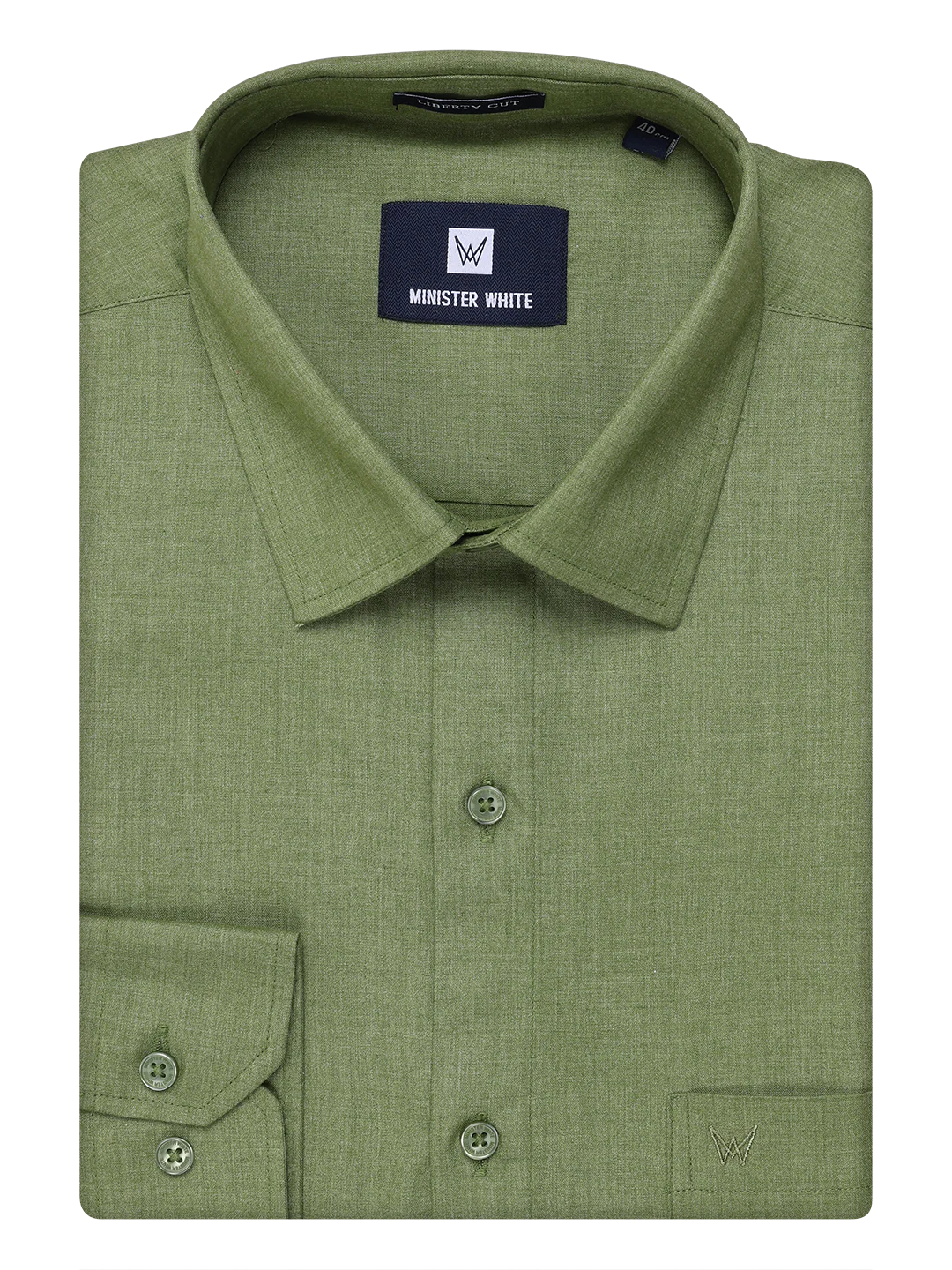 Mens Light Green Color Shirt with Matching Border Dhoti Combo Casper - Image 7