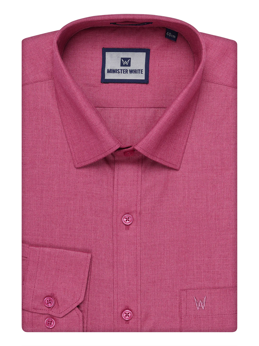 Mens Pink Shirt with Matching Border Flexi Dhoti Combo Casper Flexi - Image 8