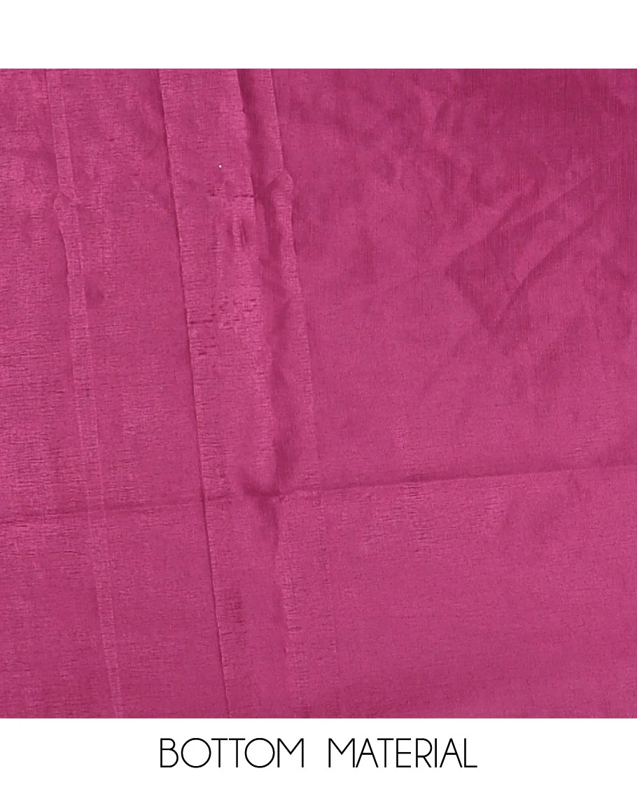 Wine Vertican silk material chudidar set, ikkat chevron striped with mirror neck embroidered top, santoon bottom, and contrast chevron striped dupatta - Image 5